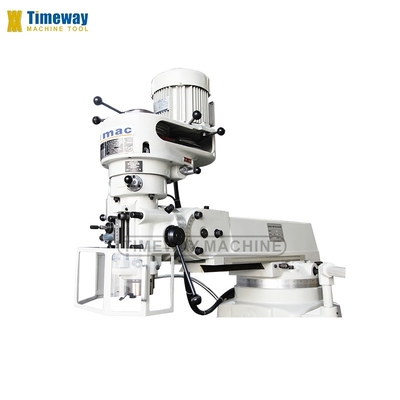 3.75kW Spindle Motor Power Turret Vertical Miller cabeça giratória máquina de fresagem para o seu