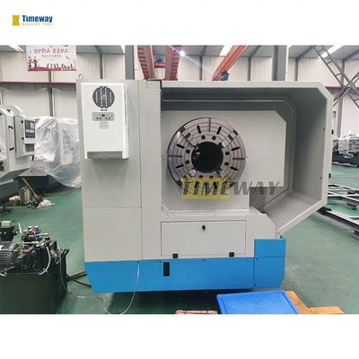 600 mm Largura do leito 255 mm 280 mm Fuso de perfuração CNC Ferramenta de torção de rosca de tubos para país do petróleo