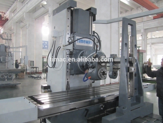 Máquina de fresagem universal de tipo cama pesada BM715 com mesa de 1500x670x700 mm
