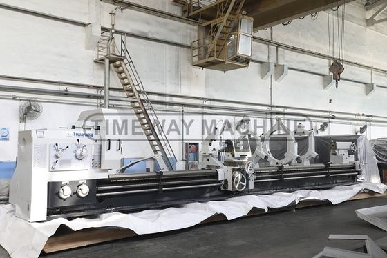 865mm balanço 6 toneladas de precisão Torno horizontal para trabalho pesado e peças de trabalho grandes
