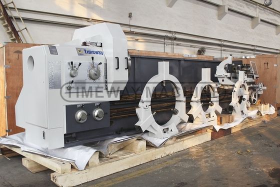 865mm balanço 6 toneladas de precisão Torno horizontal para trabalho pesado e peças de trabalho grandes