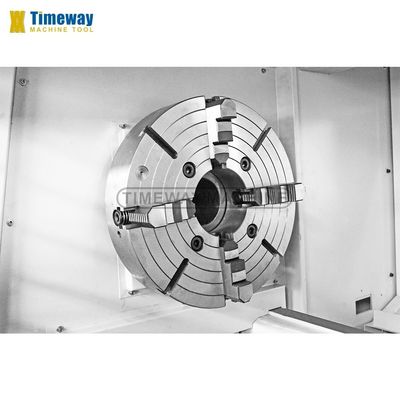 Torno CNC de cama plana econômico em 2020 com capacidade de usinagem leve