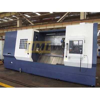 Velocidade máxima do fuso 2000 rpm Torno CNC horizontal de 4 eixos Ideal para produção em volume