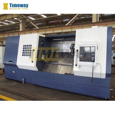 Velocidade máxima do fuso 2000 rpm Torno CNC horizontal de 4 eixos Ideal para produção em volume
