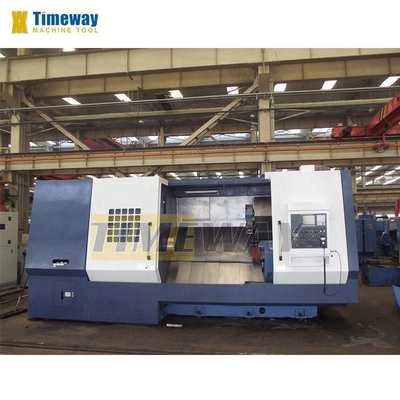 Velocidade máxima do fuso 2000 rpm Torno CNC horizontal de 4 eixos Ideal para produção em volume