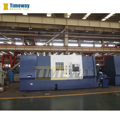 Velocidade máxima do fuso 2000 rpm Torno CNC horizontal de 4 eixos Ideal para produção em volume