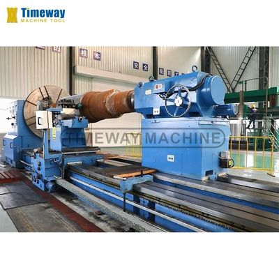 Alta rigidez 1 7 Fuso Taper 300mm Tailstock Quill Travel Tipo Gigante Torno Machine
