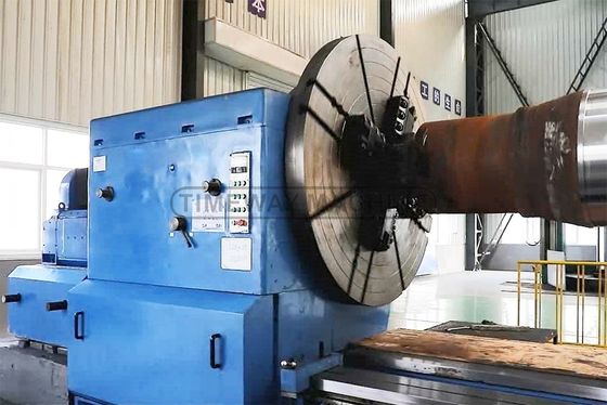Alta rigidez 1 7 Fuso Taper 300mm Tailstock Quill Travel Tipo Gigante Torno Machine