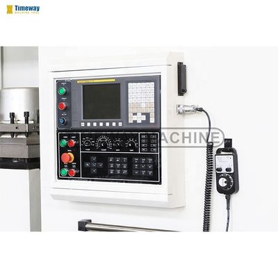 V4 Post ferramenta CNC Torno horizontal de trabalho pesado 13500KG para usinagem de alta precisão