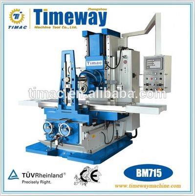 Máquina de moagem vertical de peso de 7300 kg para desempenho de usinagem pesada