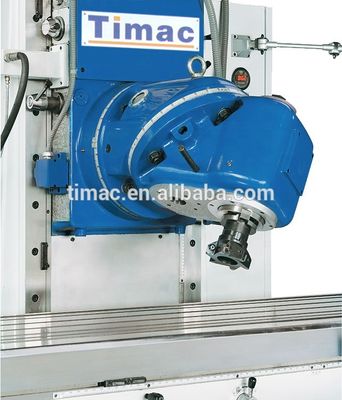 Máquina de moagem vertical de peso de 7300 kg para desempenho de usinagem pesada