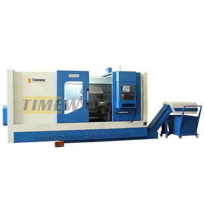 Fabricação de máquinas de torno CNC de cama inclinada de metal CK-80 para diâmetro de torneamento padrão 460 mm