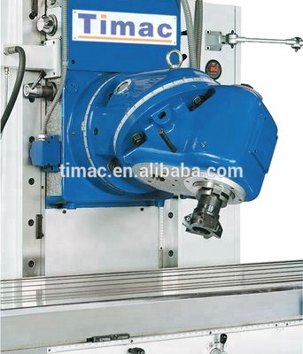 BM715 Máquina de fresagem universal com grande tamanho de cama e faixa de velocidade do fuso de 35-1345 rpm