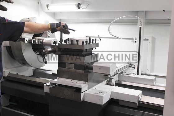 4-estação ferramenta Post QK-300F CNC Oil Country Torno Perfeito para torneamento de fio de tubo