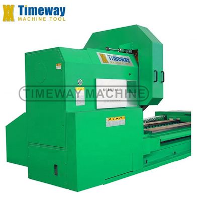 Torneio CNC de alta precisão de cama plana Torneio horizontal pesado para produção industrial