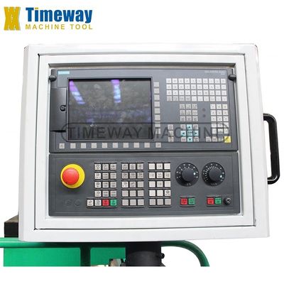 Torneio CNC de alta precisão de cama plana Torneio horizontal pesado para produção industrial