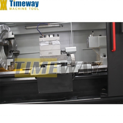 Máquina de torção CNC com furo de fuso de 440 mm e sistema de controlo SIEMENS