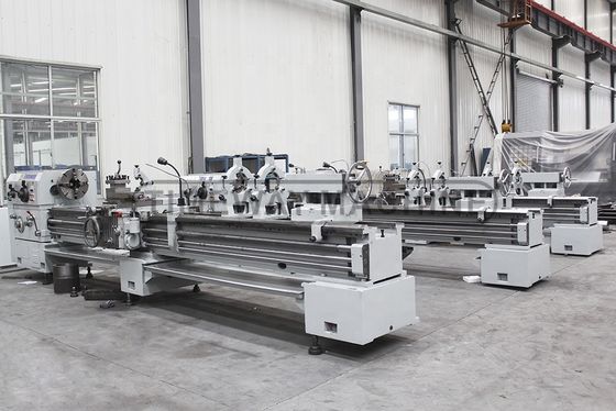 Máquina de torneamento horizontal de 7355x1393x1537 mm para peças de trabalho pesadas