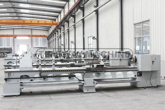 Máquina de torneamento horizontal de 7355x1393x1537 mm para peças de trabalho pesadas