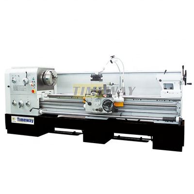 Máquina de torno universal de cama de fenda para torneamento de precisão em peças de trabalho de 3132x975x1230 mm