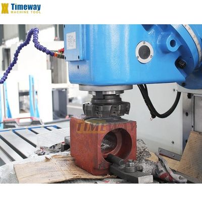 3 eixos BM715 PLC Control Bed Tipo Vertical Universal Milling Machine para Industrial