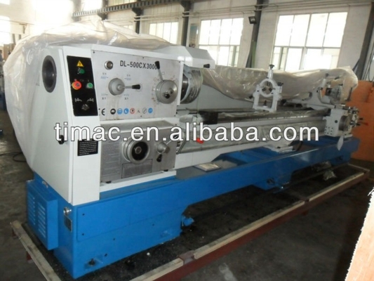 7.5kW motor de fuso Lathe Universal Horizontal com Morse No.5 Tailstock Sleeve Taper