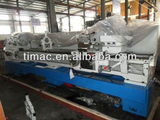 7.5kW motor de fuso Lathe Universal Horizontal com Morse No.5 Tailstock Sleeve Taper