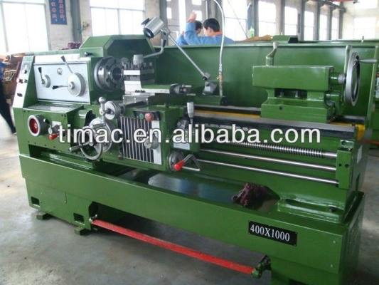 7.5kW motor de fuso Lathe Universal Horizontal com Morse No.5 Tailstock Sleeve Taper