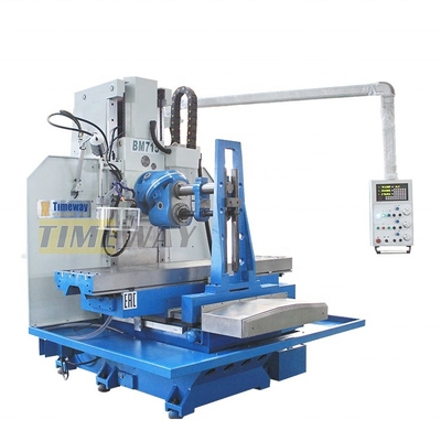 670mm Cross Travel Y-axis Metal Bed Type Milling Machine BM715 para produção industrial