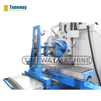 670mm Cross Travel Y-axis Metal Bed Type Milling Machine BM715 para produção industrial