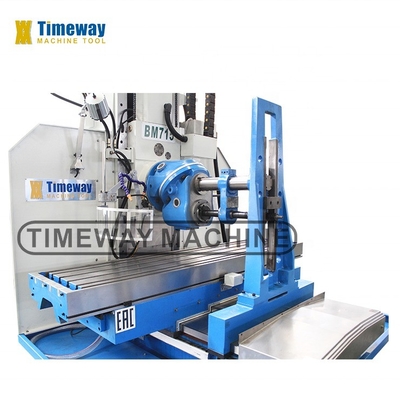670mm Cross Travel Y-axis Metal Bed Type Milling Machine BM715 para produção industrial
