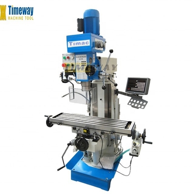 Máquina de perfuração de fresagem universal ISO40 Spindle Taper e 600/260/300mm Table Travel