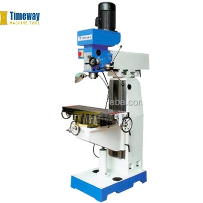 Máquina de perfuração de fresagem universal ISO40 Spindle Taper e 600/260/300mm Table Travel
