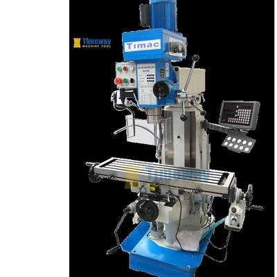 Máquina de perfuração de fresagem universal ISO40 Spindle Taper e 600/260/300mm Table Travel