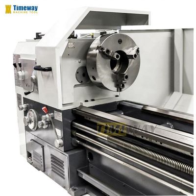 Max. Swing Over Cross Slide 480mm Torno horizontal de tipo pesado para campo industrial