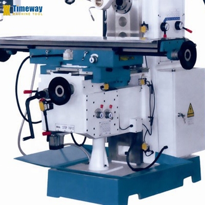 Máquina de fresagem de tipo de joelho universal 2220x1660x2020 Modelo e Turret com cabeça giratória