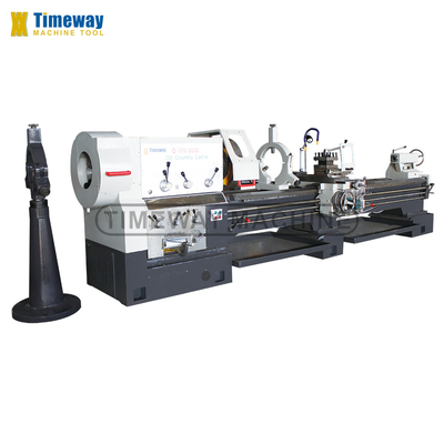 Torno de rosca de tubos de mineração de energia Q-200 550 mm Largura do leito para processo de rosca suave