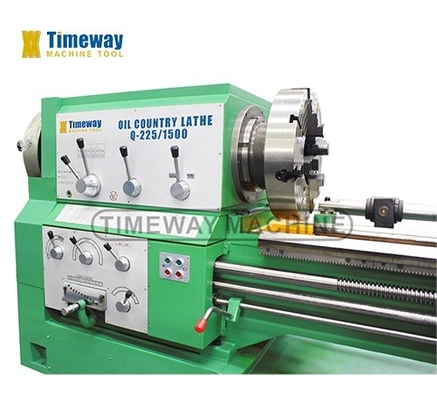 Potência do motor do fuso de 11kW Q-225 máquina de torno de rosca de tubos com 1350/2850mm Z-axis Viagem