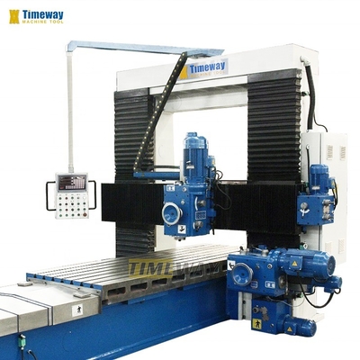 3200 KG Peso Máquina de fresagem de tipo ponte de coluna dupla com 2000/3000/4000 Z-Axis Travel