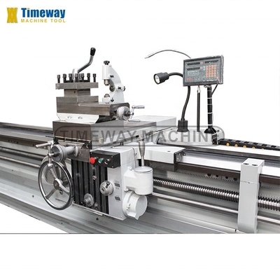 Distância entre centros 1500 mm Torno de rosca de tubos Q-280F para usinagem pesada