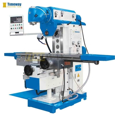 Máquina de fresagem universal de cabeça giratória tipo joelho com 1100x 320x450 mm de viagem de mesa