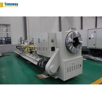 Torno horizontal de trabalho pesado métrico 120 espinha cónica 660mm Max. Balanço sobre deslizamento cruzado