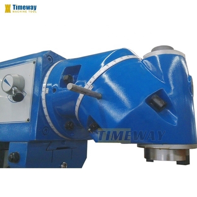 Máquina de fresagem universal de cabeça giratória tipo joelho com 1100x 320x450 mm de viagem de mesa