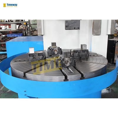 Tabela de trabalho de velocidade 1600mm Máquina de torno vertical de coluna única para peça de trabalho comprimento 1400mm