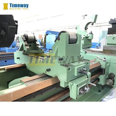 Alta precisão de trabalho pesado torno horizontal gama de velocidade do fuso rpm 3,15 315 rpm