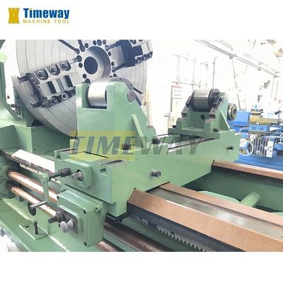 Alta precisão de trabalho pesado torno horizontal gama de velocidade do fuso rpm 3,15 315 rpm