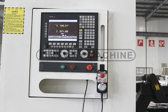 QK-550 Alta rigidez CNC tubo de linha de torno de alta precisão Min. Tempo de mudança de ferramenta 6s