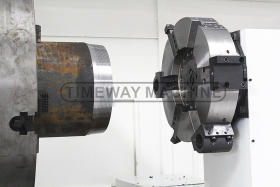 QK-550 Alta rigidez CNC tubo de linha de torno de alta precisão Min. Tempo de mudança de ferramenta 6s