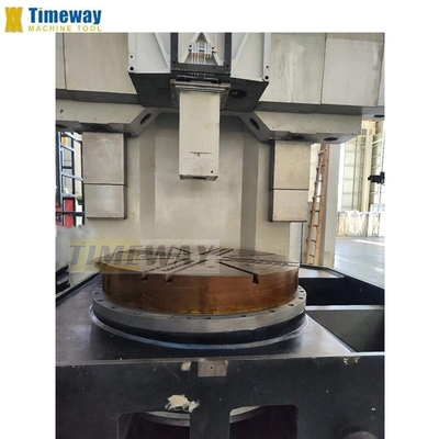 Torno vertical de coluna dupla da série VDL com 32400 KG Peso 2500 mm comprimento da peça