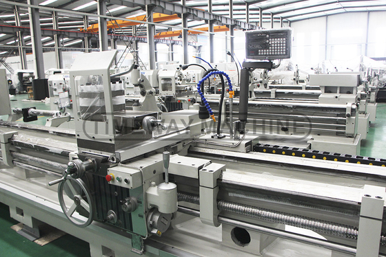 Máquina de torno de fios de tubos de metal Q-280F para usinagem manual de óleo de campo de função completa
